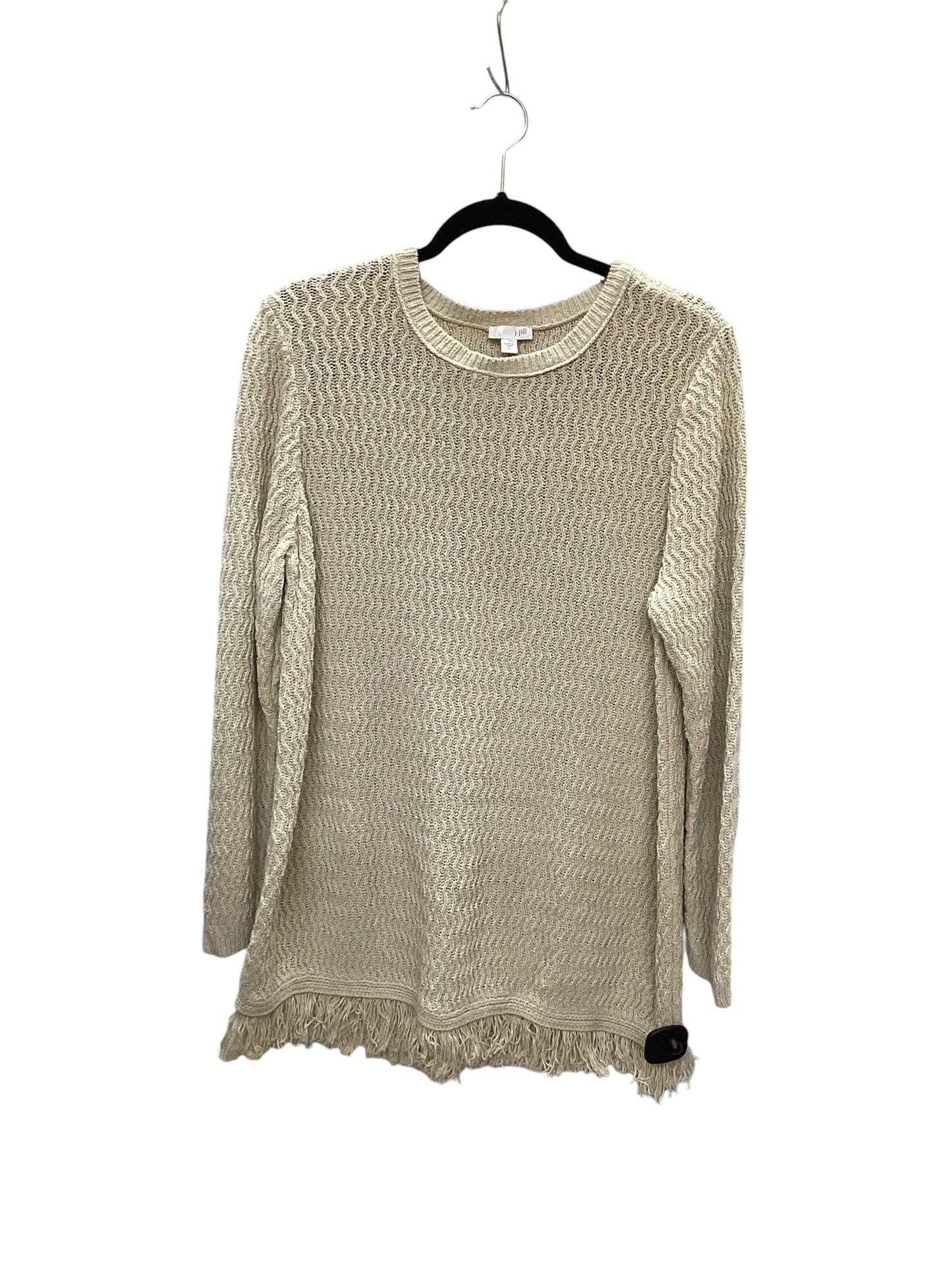 Sweater By J. Jill In Cream, Size: Xl