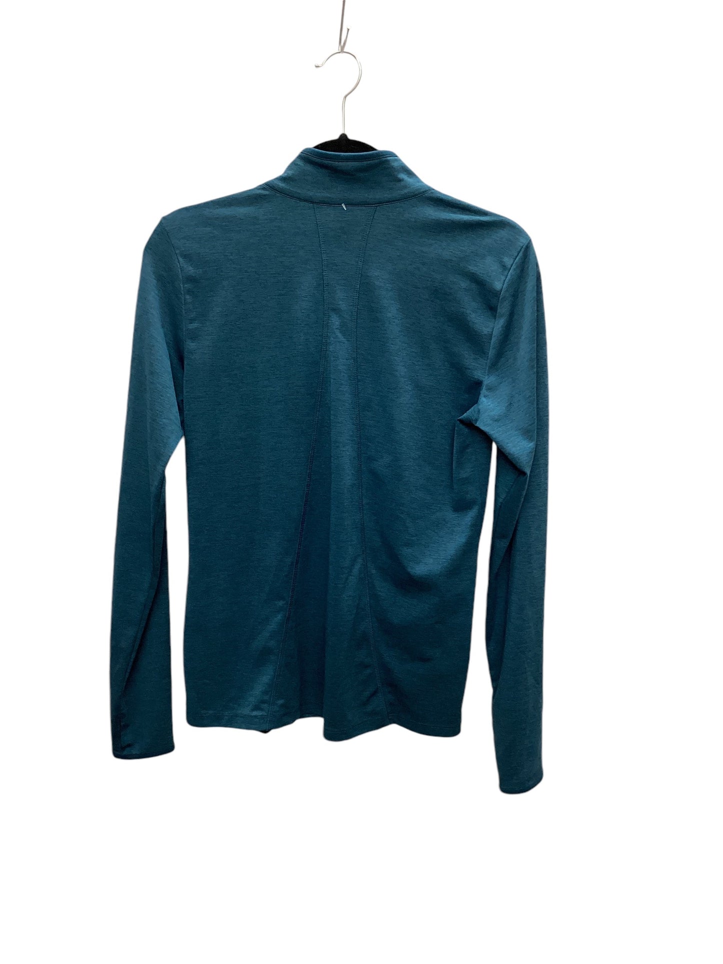 Athletic Top Long Sleeve Collar By Bcg In Green, Size: M