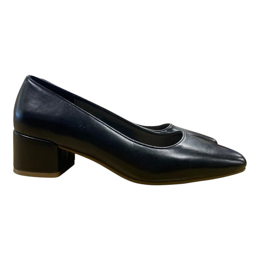 Shoes Heels Block By Liz Claiborne In Black, Size:7