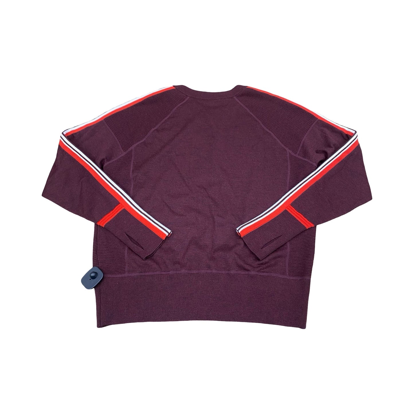 Athletic Sweatshirt Crewneck By Athleta In Maroon, Size:M