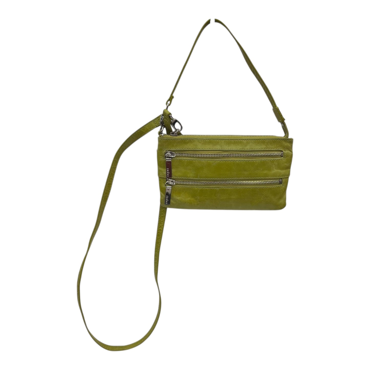 Crossbody Leather By Hobo Intl In Green, Size:Medium