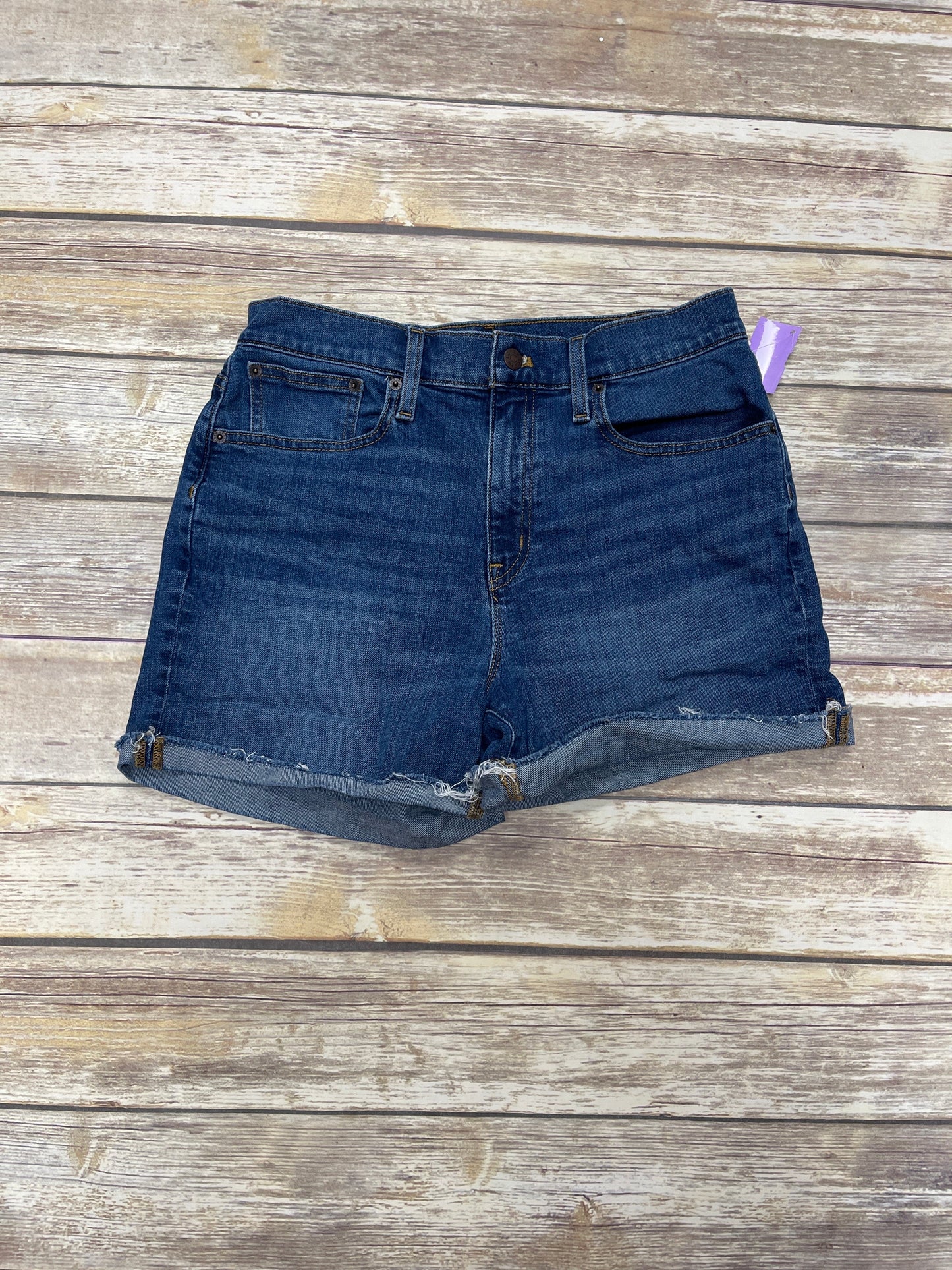 Blue Denim Shorts J. Crew, Size 8