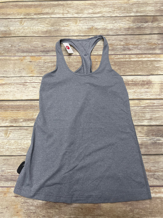 Grey Athletic Tank Top Lululemon, Size 8