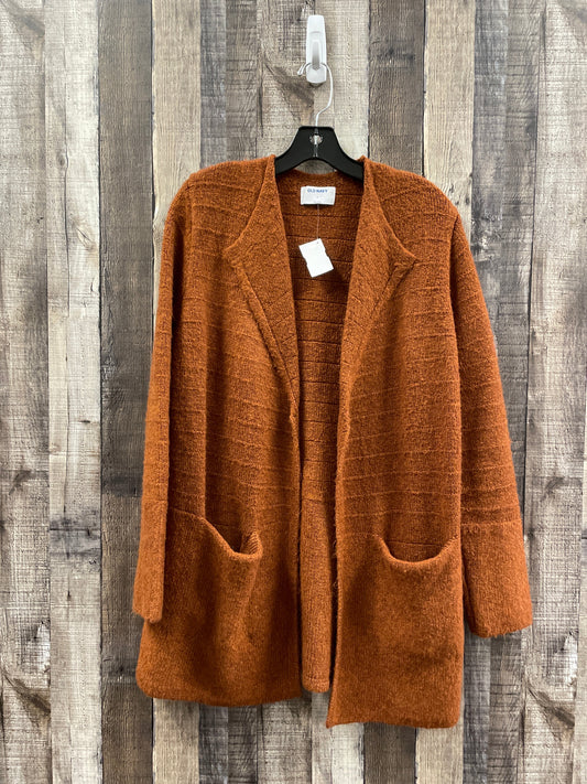 Orange Sweater Cardigan Old Navy, Size S