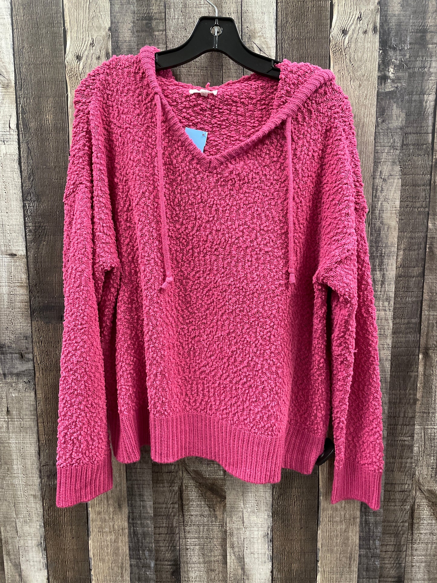 Sweater By Maurices In Pink, Size: L