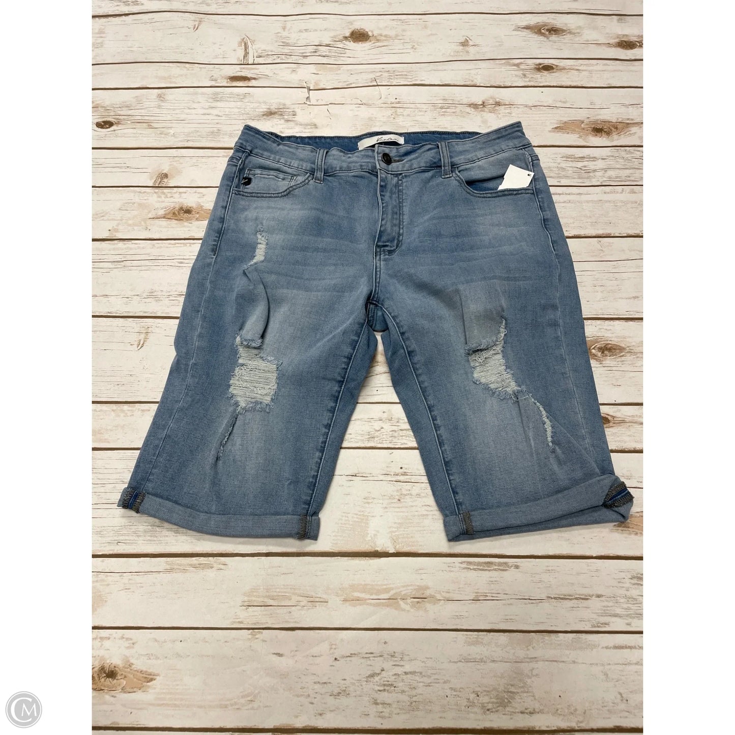 Shorts By Kancan In Blue Denim, Size: 12
