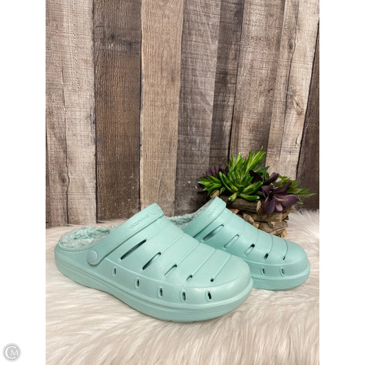 Shoes Flats By Cme In Blue, Size: 9
