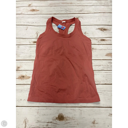 Athletic Tank Top By Athleta In Coral, Size: M