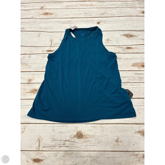 Athletic Tank Top By Athleta In Teal, Size: S