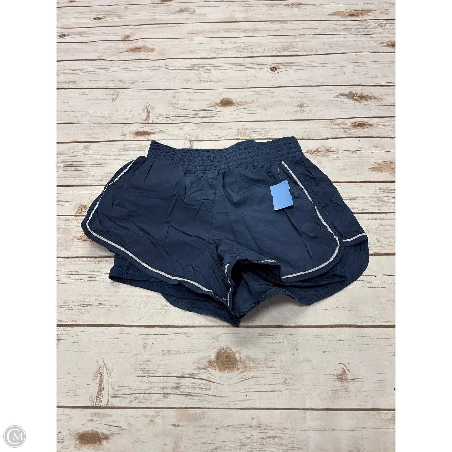 Athletic Shorts By Ypb In Blue & White, Size: S
