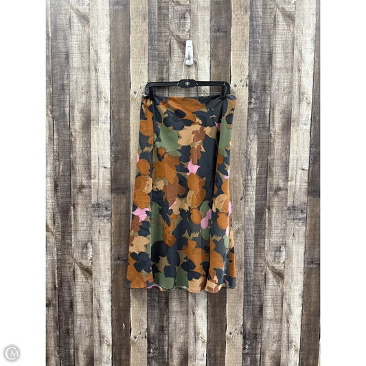 Skirt Maxi By Time And Tru In Multi-colored, Size: M