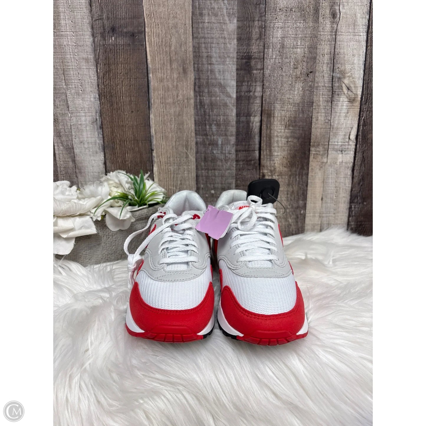 Shoes Athletic By Nike In Red & White, Size: 7