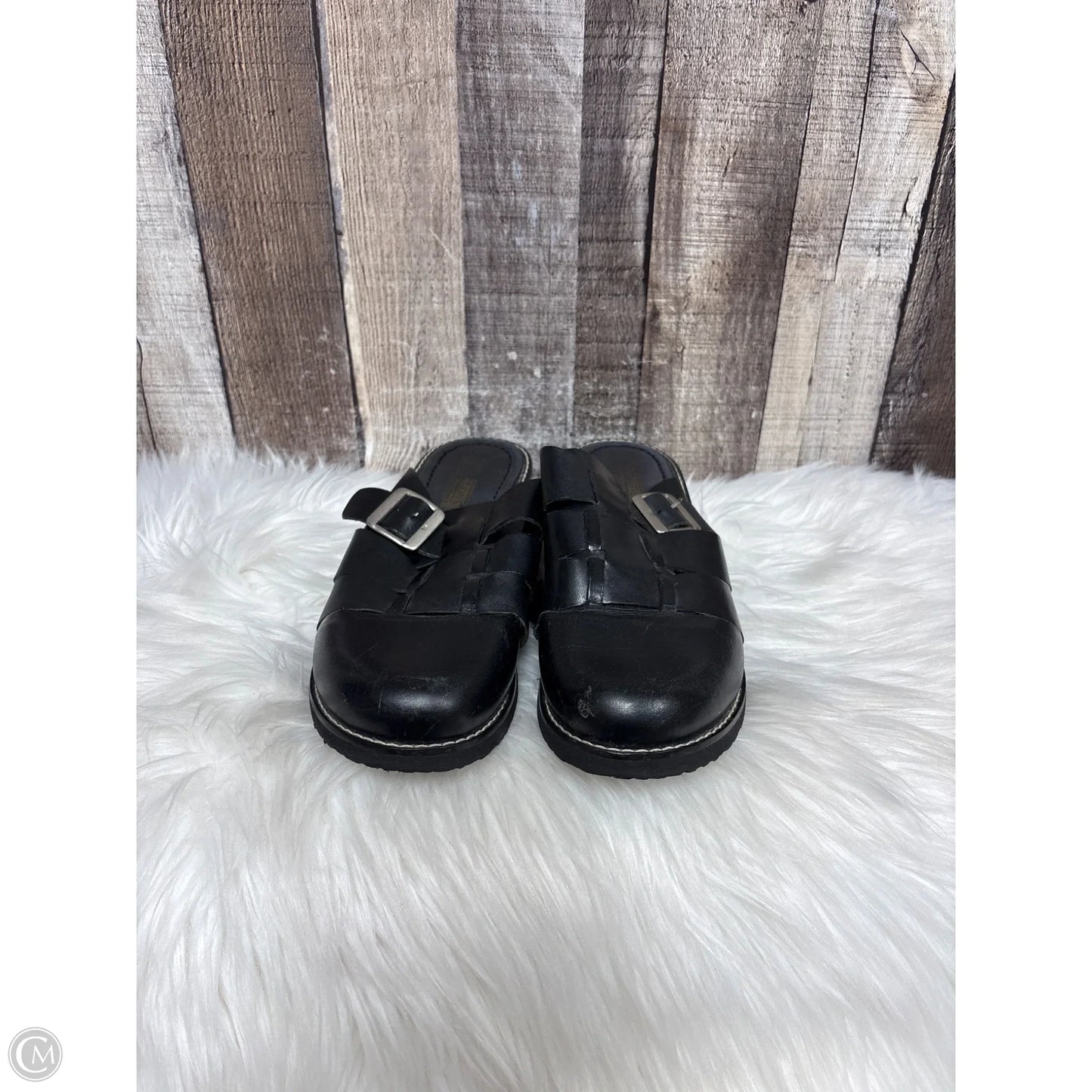 Shoes Flats By Predictions In Black, Size: 10
