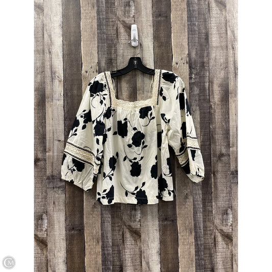 Top 3/4 Sleeve By Maurices In Multi-colored, Size: S