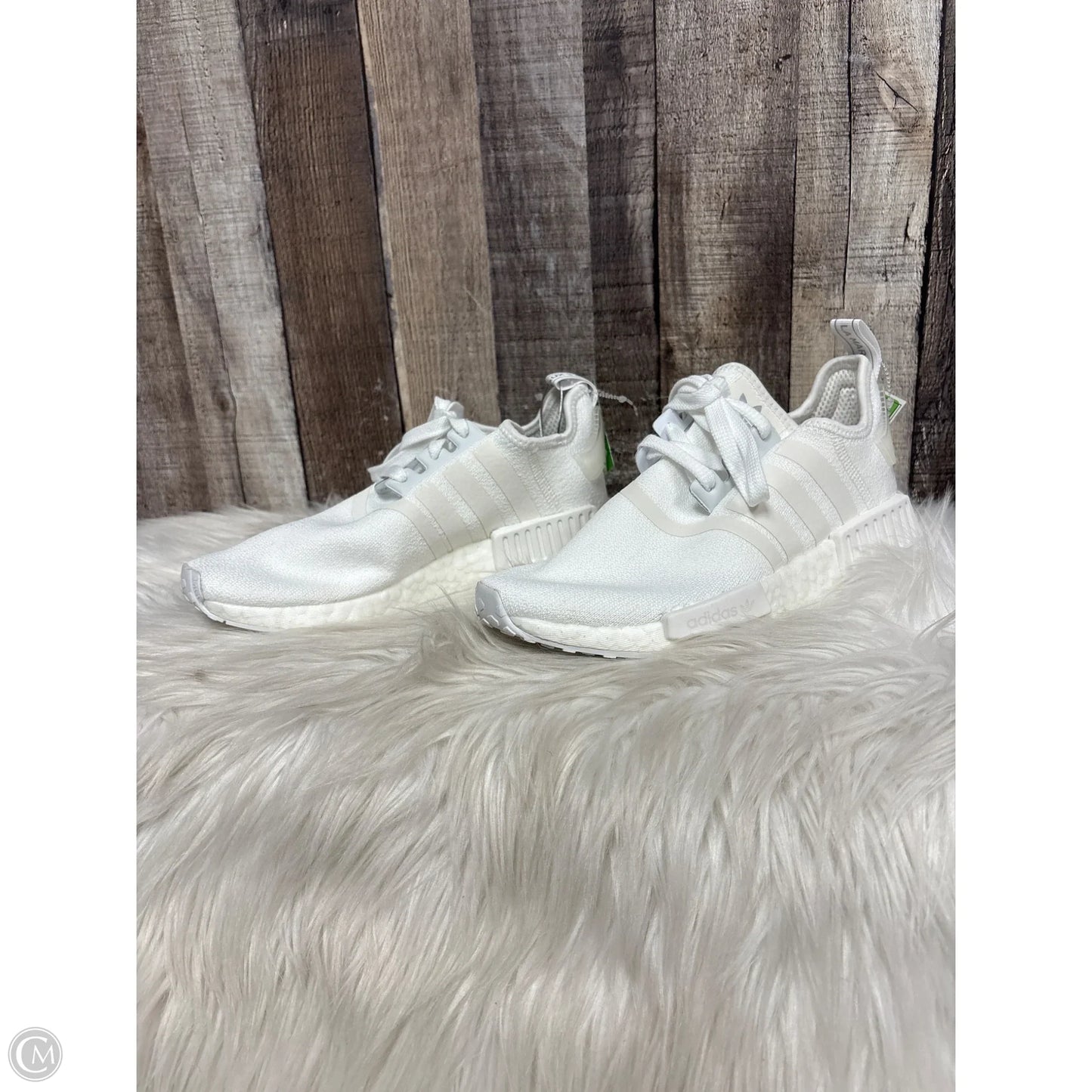 Shoes Athletic By Adidas In White, Size: 7.5
