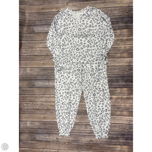 Pajamas 2pc By Cme In Animal Print, Size: Xl