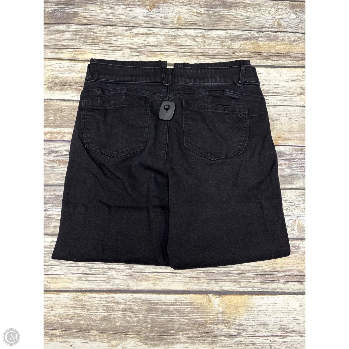 Jeans Straight By Democracy In Black, Size: 14