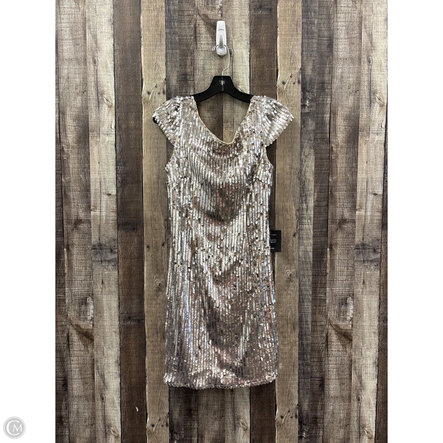 Dress Party Short By Lulu In Silver, Size: M