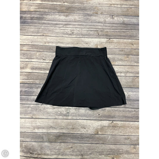 Athletic Skirt By Nike In Black, Size: M