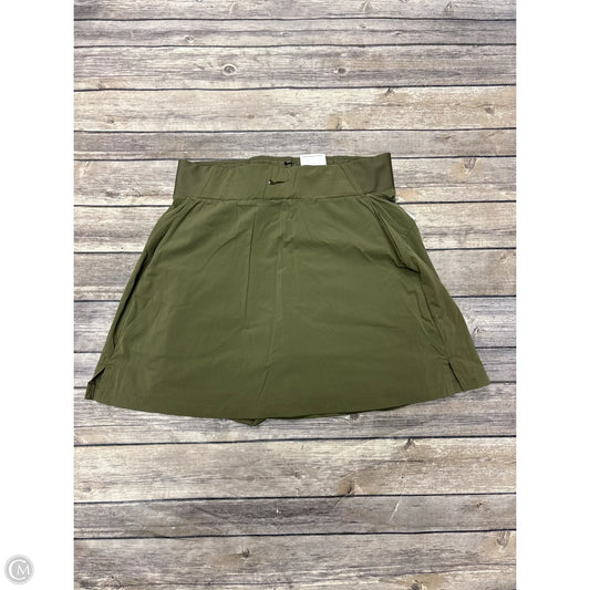 Athletic Skort By Nike In Green, Size: M