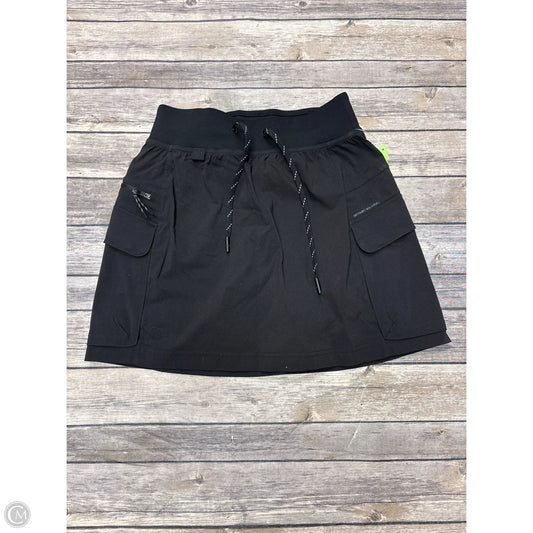 Athletic Skort By Lululemon In Black, Size: 4