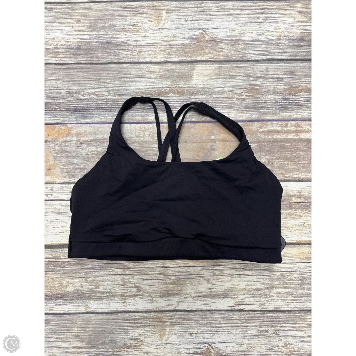 Athletic Bra By Lululemon In Black, Size: L