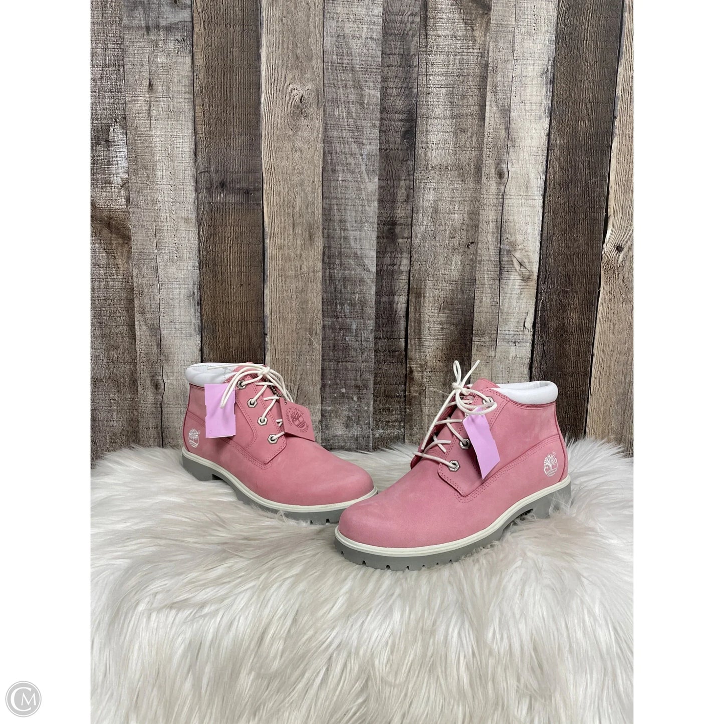 Boots Combat By Timberland In Pink, Size: 8.5
