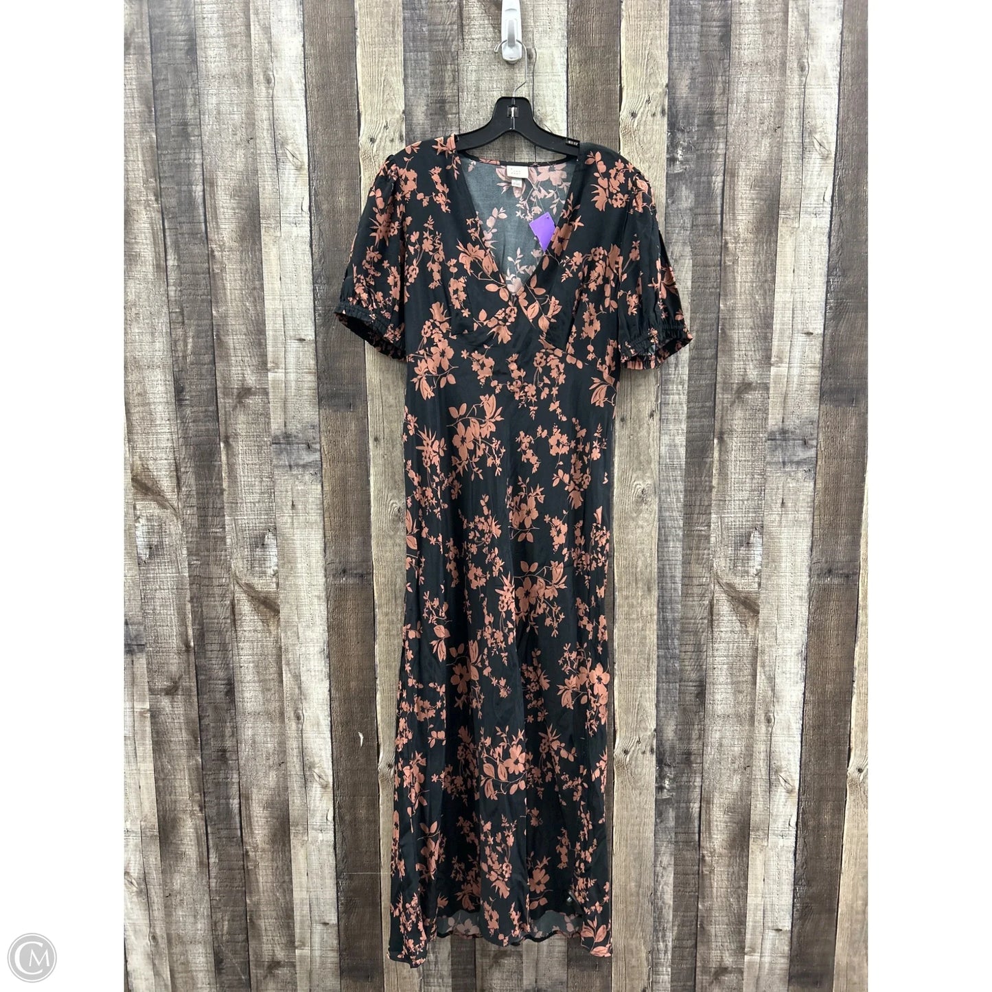 Dress Party Long By A New Day In Floral Print, Size: M