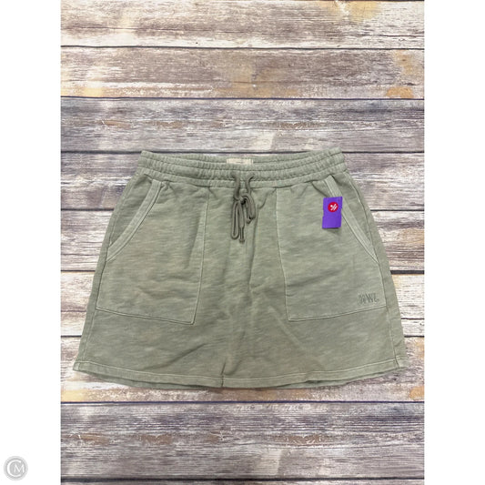 Skirt Mini & Short By Madewell In Green, Size: M