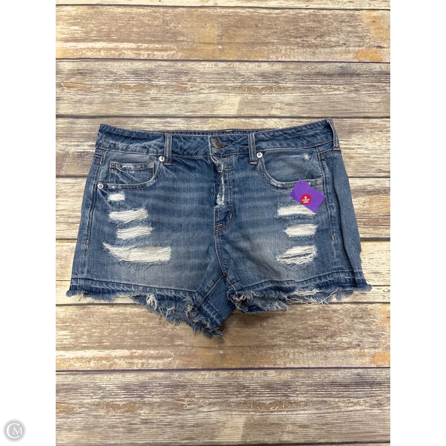Shorts By American Eagle In Blue, Size: 10