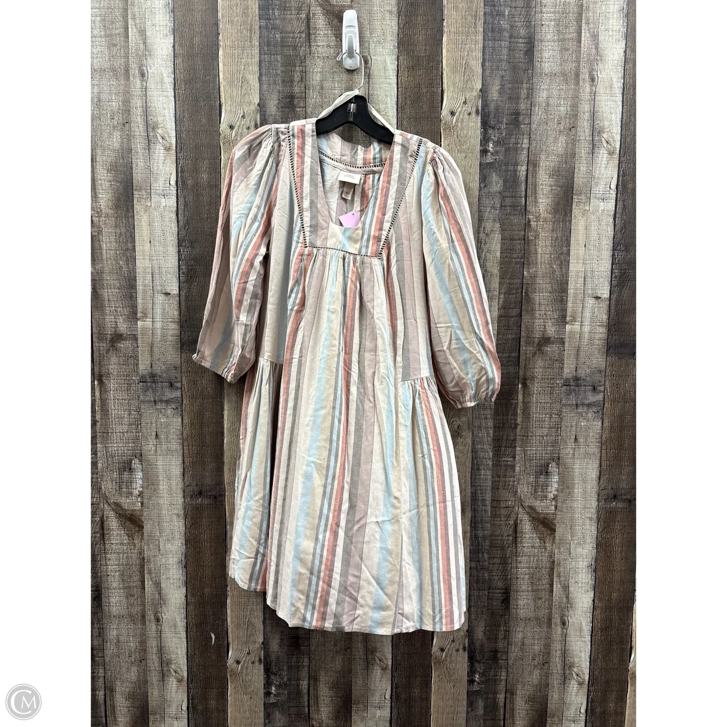 Dress Casual Short By Knox Rose In Striped Pattern, Size: Xs