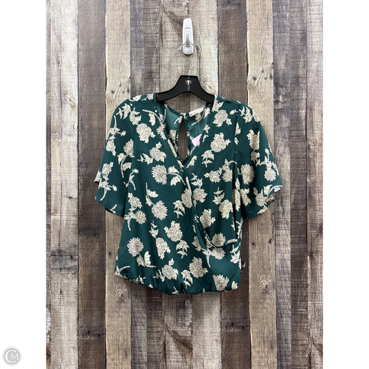 Top Short Sleeve By Sienna Sky In Floral Print, Size: M