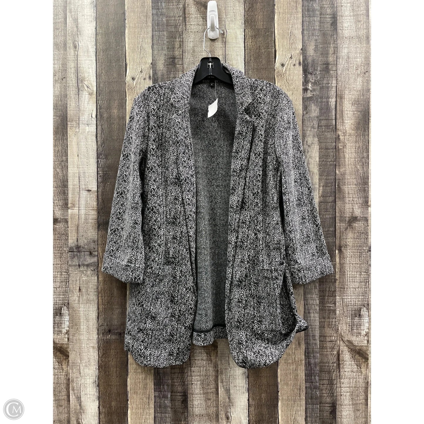 Blazer By Express In Black & White, Size: M