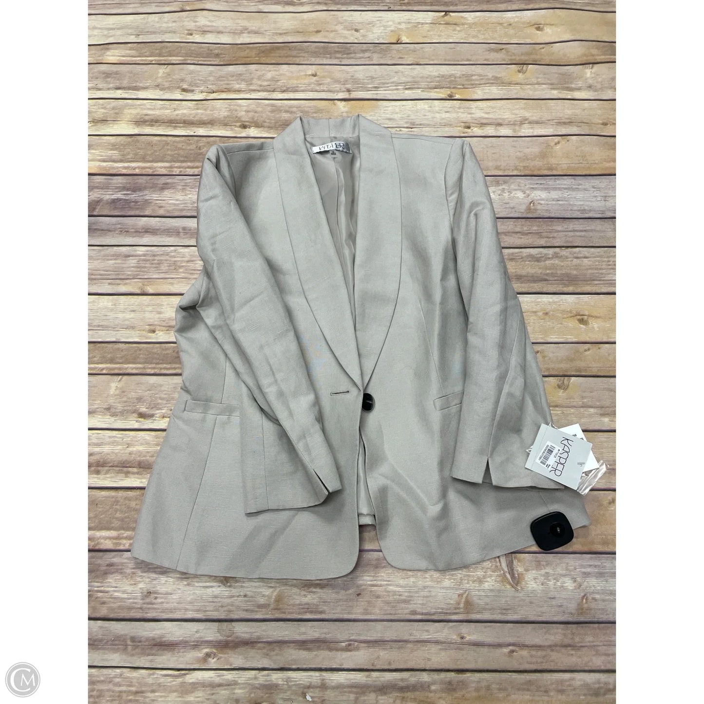 Blazer By Kasper In Tan, Size: 10
