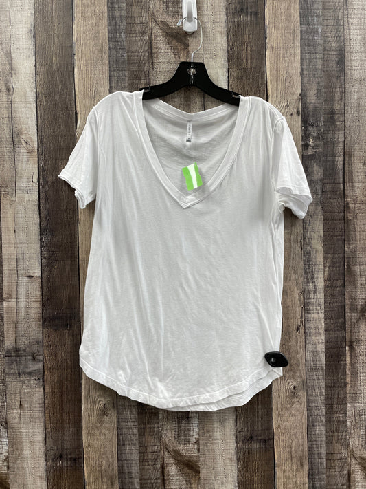 White Top Short Sleeve Z Supply, Size Xs