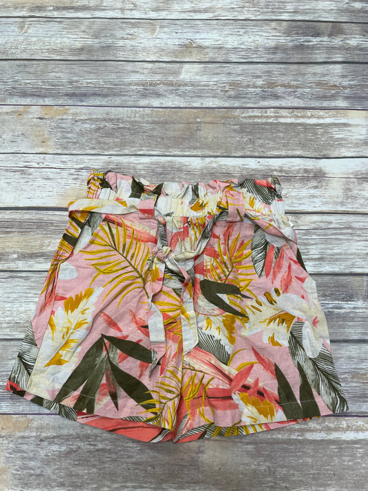 Floral Print Shorts Cmf, Size M