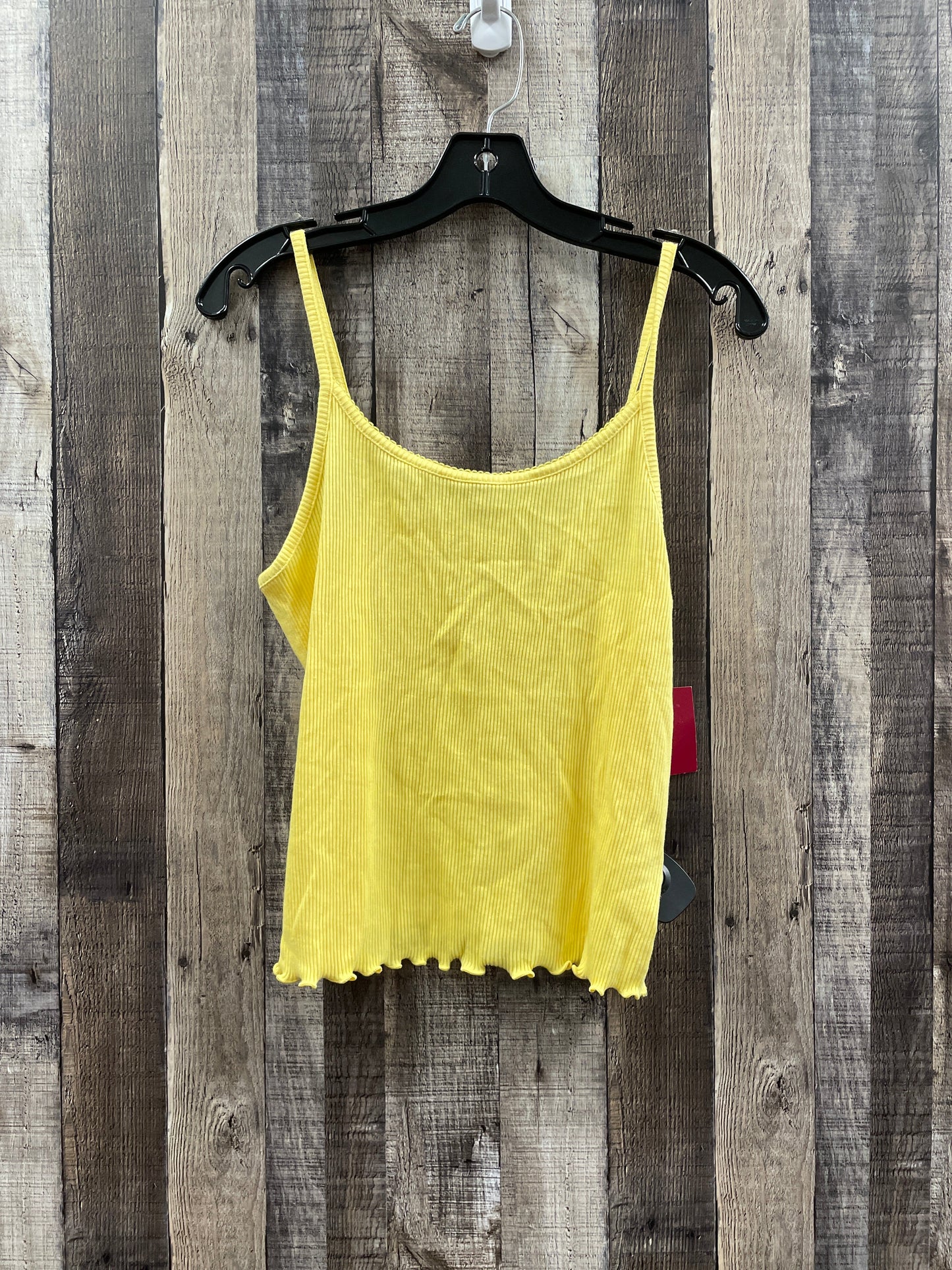 Yellow Top Sleeveless So, Size L