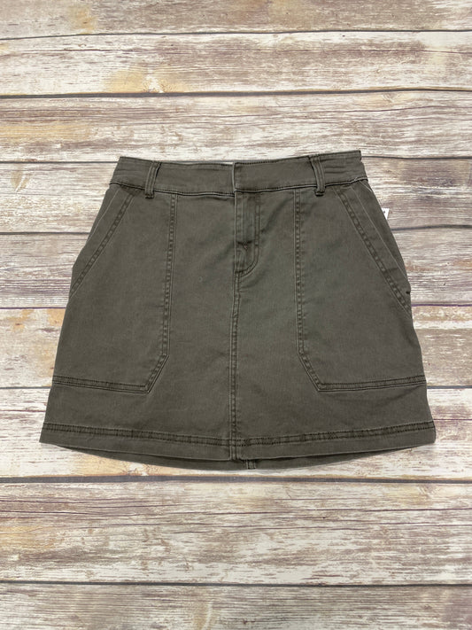 Skirt Mini & Short By Abercrombie And Fitch In Green, Size: S