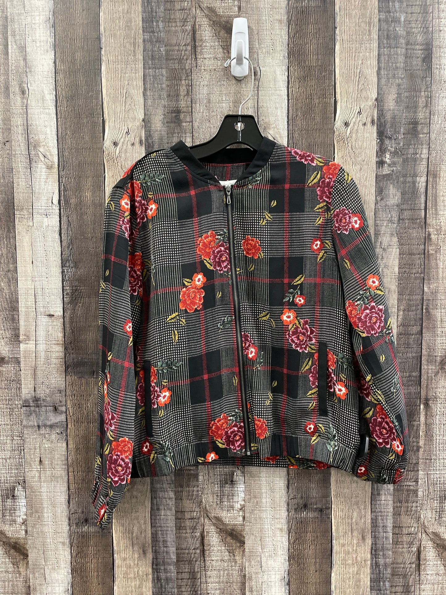 Jacket Other By Christopher And Banks In Floral Print, Size: Petite   S