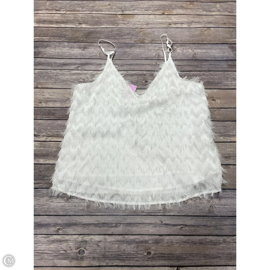 Top Sleeveless By Cupshe In White, Size: M