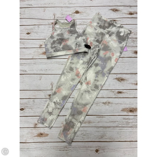 Athletic Pants 2pc By Mono B In Tie Dye Print, Size: S