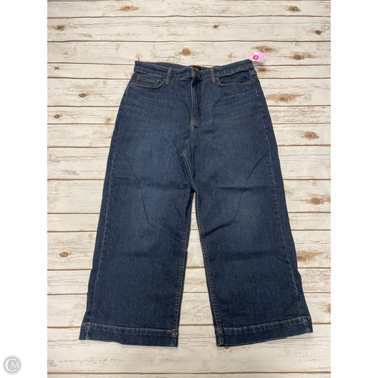 Jeans Cropped By Lee In Blue, Size: 16