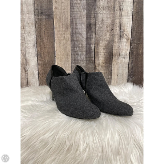 Shoes Heels Block By Liz Claiborne In Grey, Size: 10