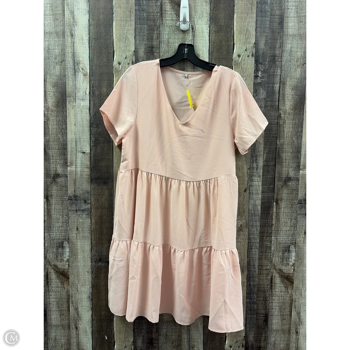 Dress Casual Short By Cme In Pink, Size: M