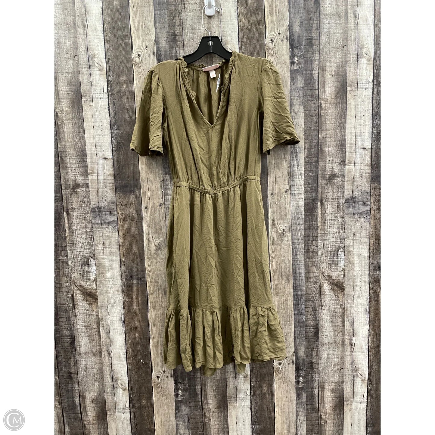 Dress Casual Short By Knox Rose In Green, Size: Xs