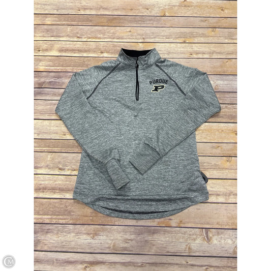 Top Long Sleeve By Cme In Grey, Size: S