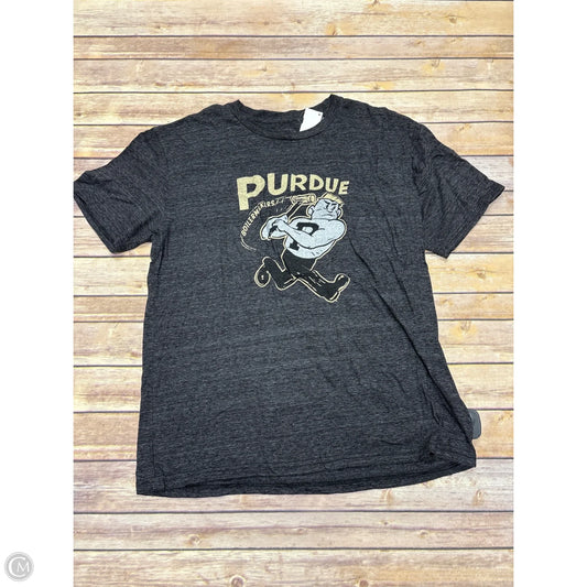 Top Short Sleeve Basic By Cmf In Grey, Size: Xl