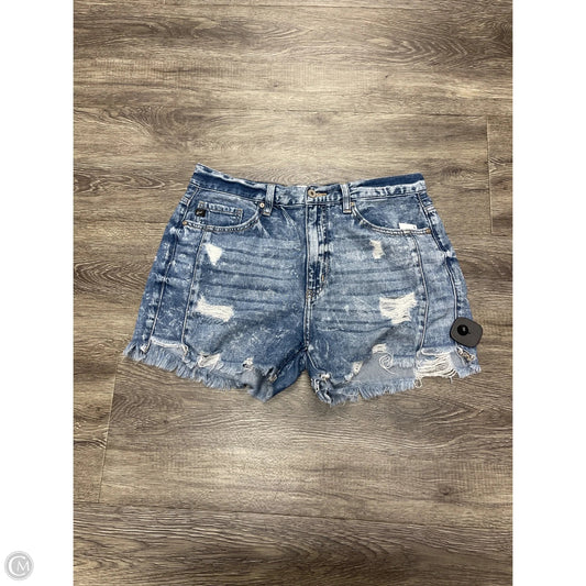 Shorts By Kancan In Blue Denim, Size: Xl