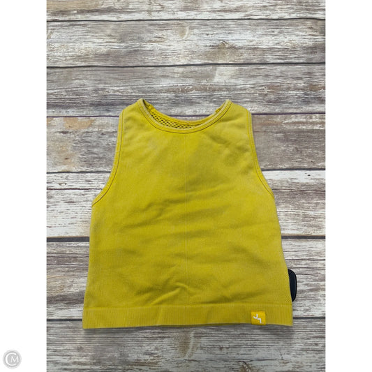 Athletic Tank Top By Joy Lab In Yellow, Size: S