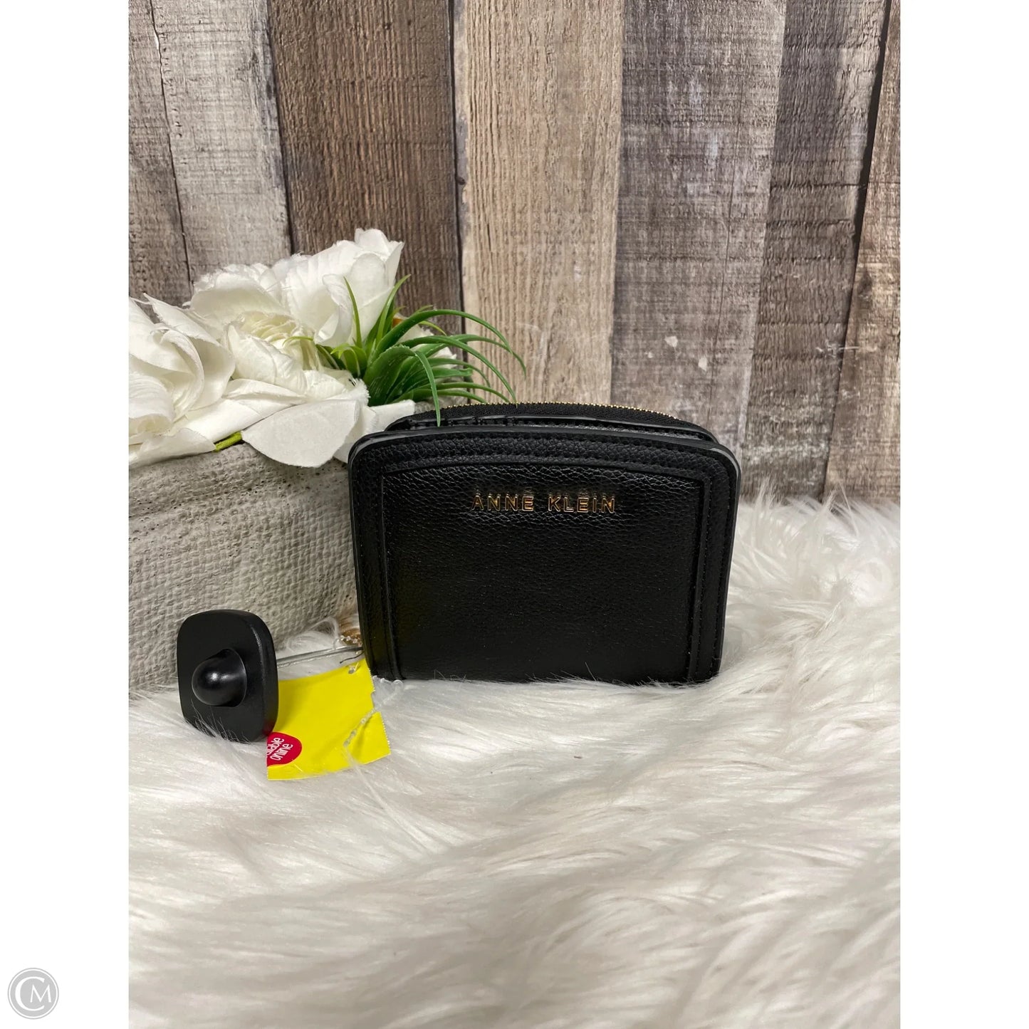 Wallet Leather By Anne Klein, Size: Medium